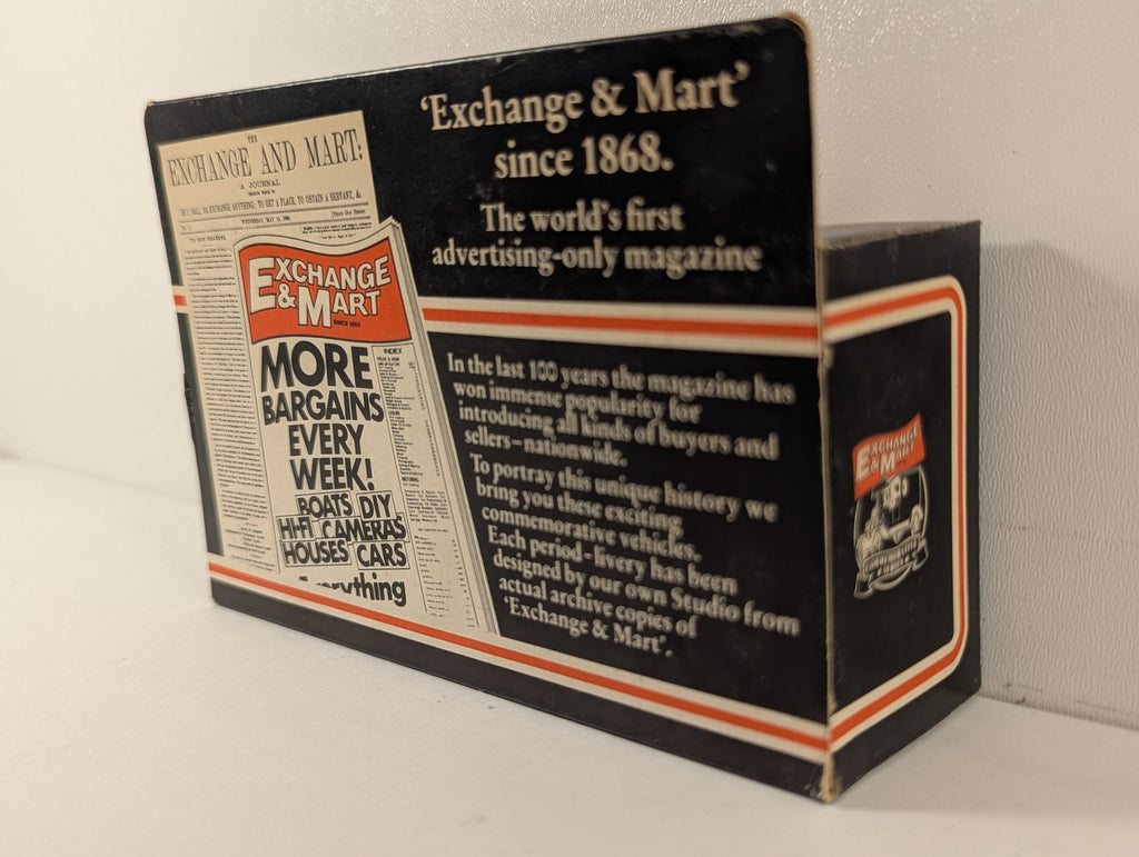 Lledo Exchange & Mart Horse Drawn Delivery Van Die-cast Model