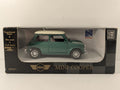 New-Ray 1:32 Mini Cooper Die-cast Model Car Green and White NR521