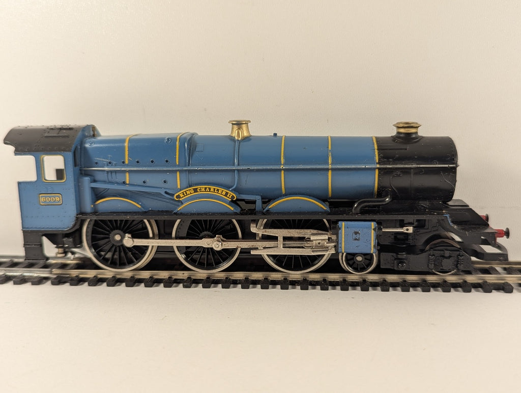 Lima OO Gauge Class 6000 King Steam Locomotive 6009 BR Blue Spares or Repair