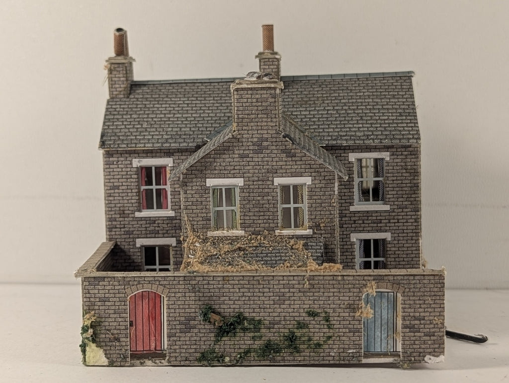 Metcalfe OO Gauge Stone Terraced Houses Building PO228