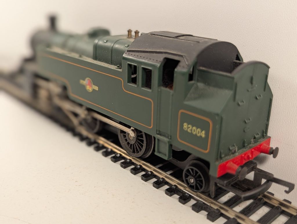 Tri-ang Hornby OO Gauge R59 BR Green Class 3MT 2-6-2 Tank 82004 Needs Attention