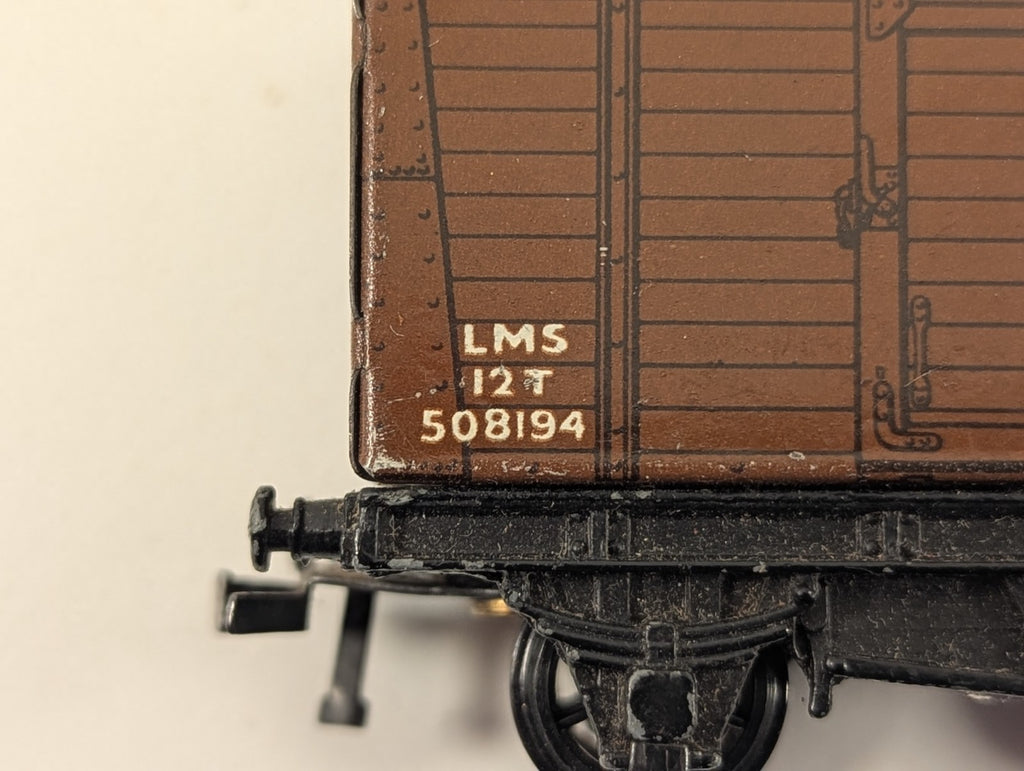 Hornby Dublo OO Gauge LMS 12-Ton Goods Van 508194