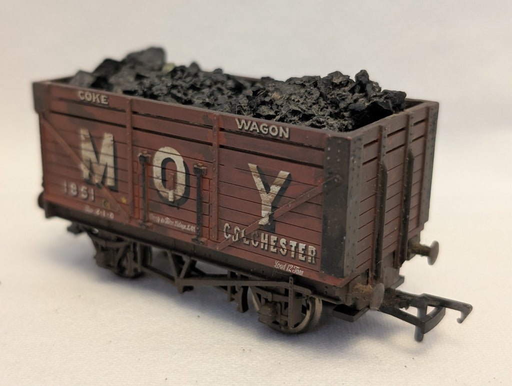 Mainline OO Gauge Moy Colchester 12 Ton Coke Wagon Goods Wagon 1851