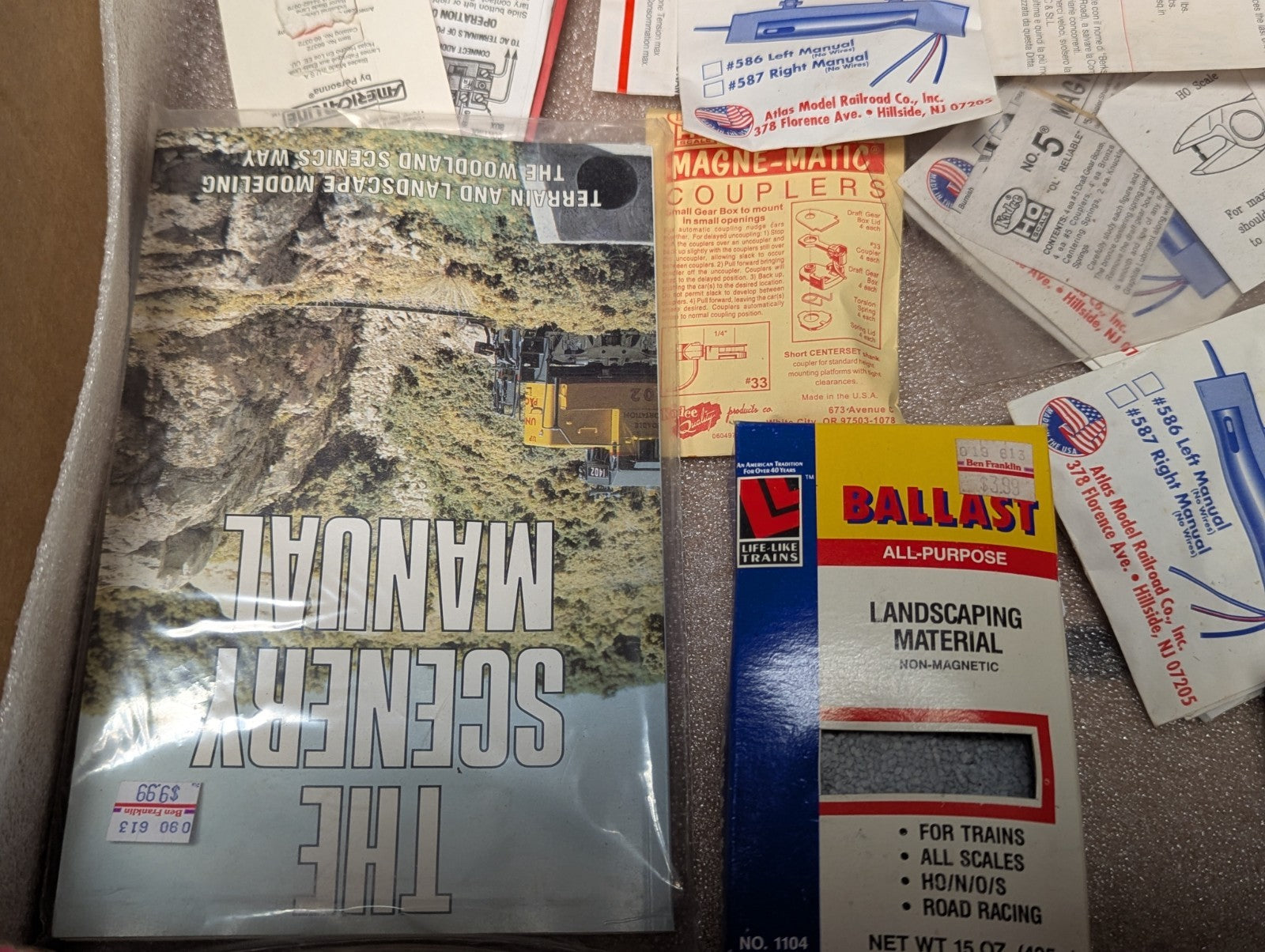 OO Gauge Job Lot of Model Railway Accessories - Layout Parts & Spares