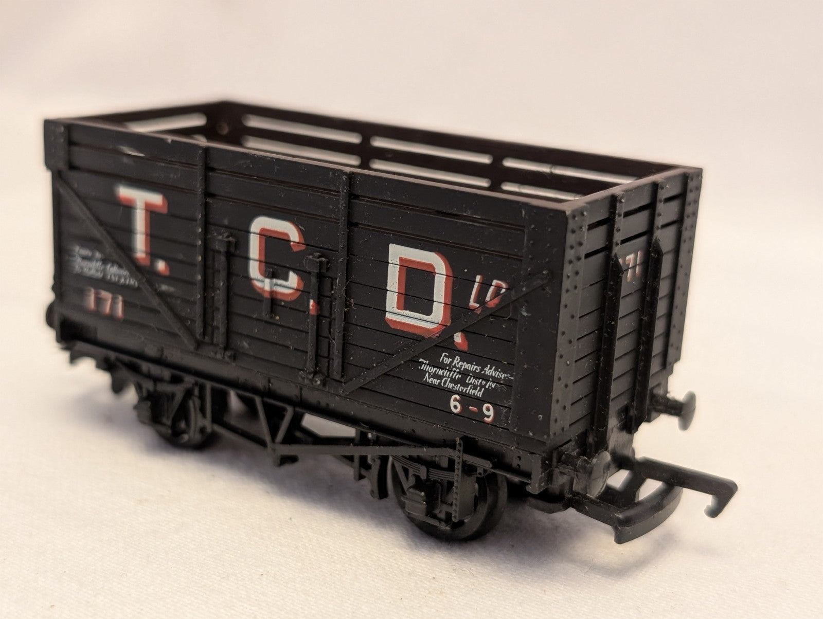 Mainline OO Gauge 7-Plank Open Wagon TCD Ltd Goods Wagon 171 T.C.D.