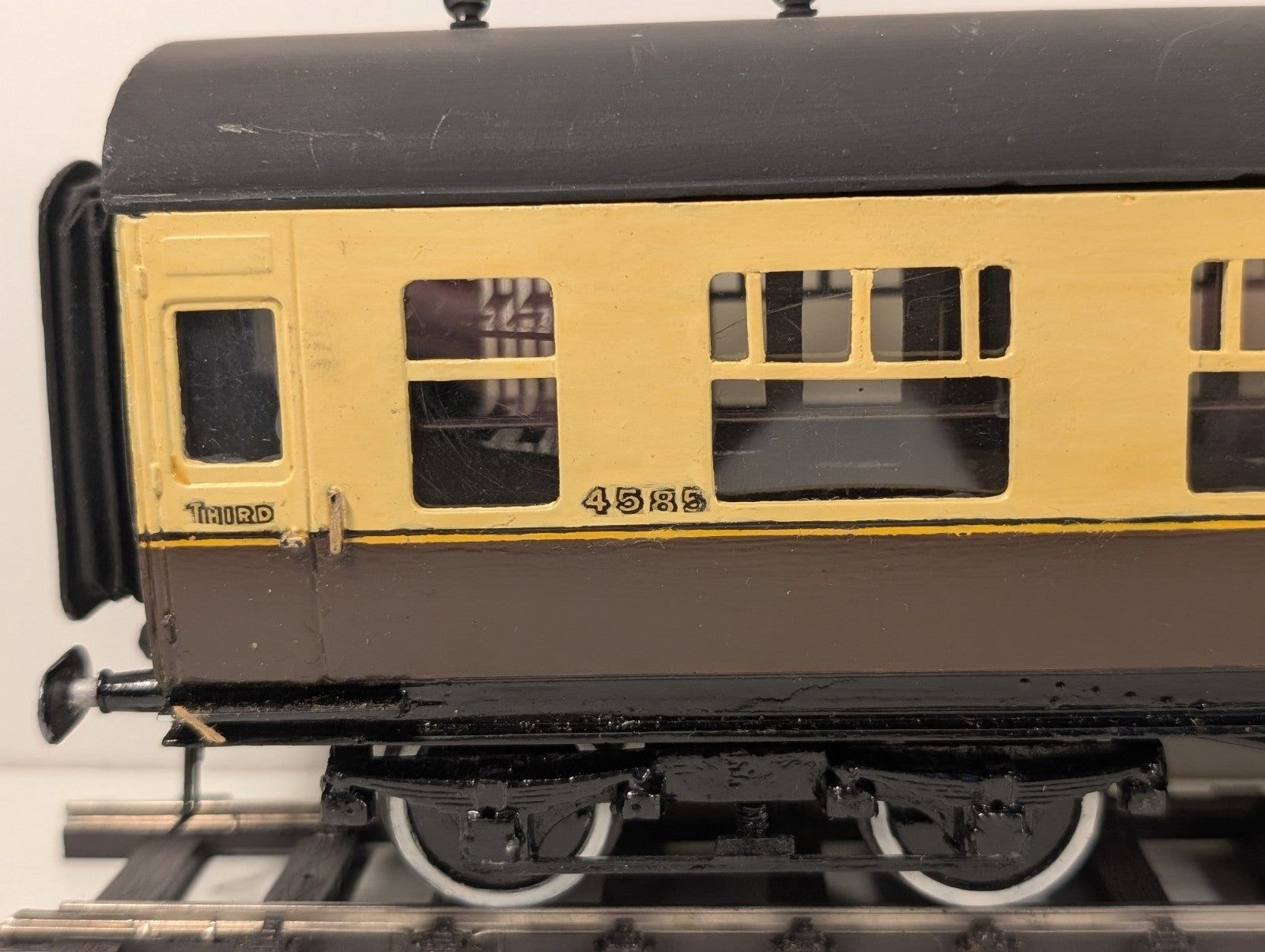 Leeds Company O Gauge Kitbuilt Great Western Chocolate & Cream 3rd Coach 4589