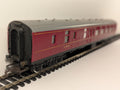 Tri-ang OO Gauge LMS Brake First Coach Passenger Coach 5051 LMS Maroon R.334