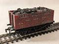 Trix 1368 OO Gauge 7-Plank Open Mineral Wagon – “Isaac Wilkinson Ltd” Red