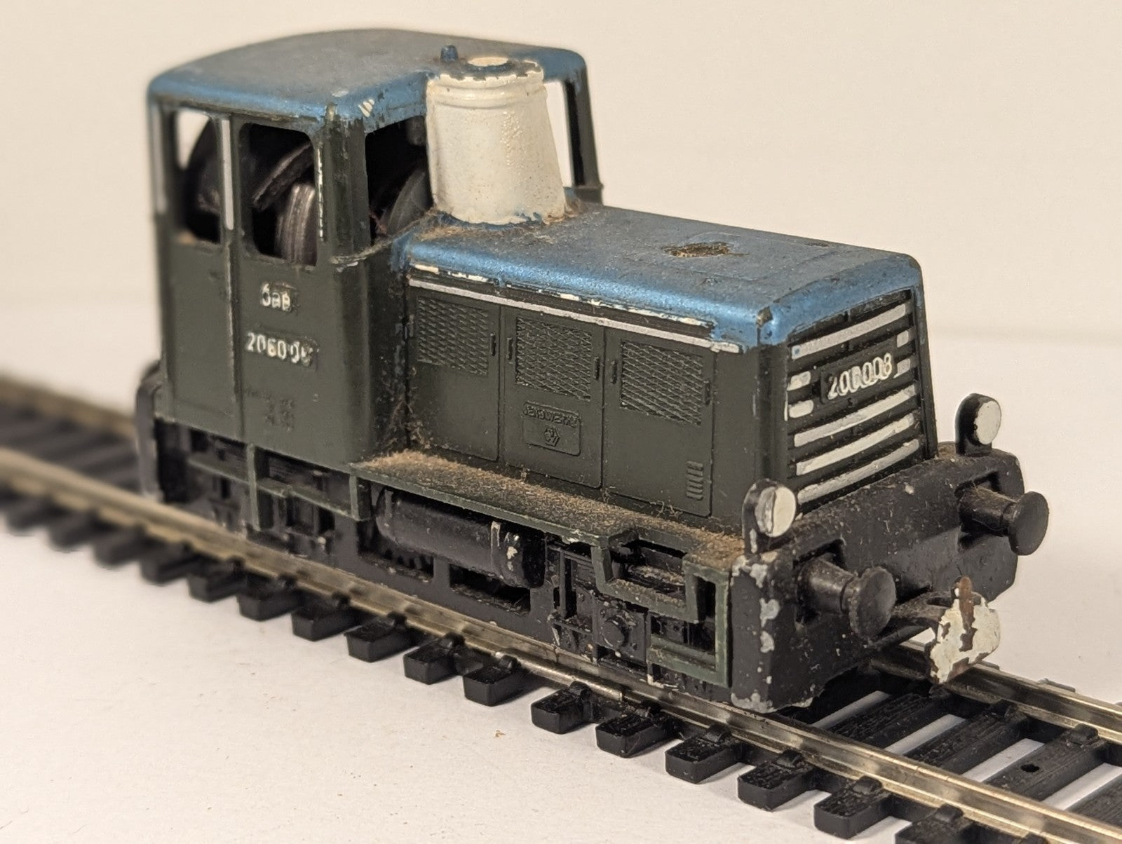 Kleinbahn HO Gauge ÖBB 2060.08 Diesel – Repainted – Spares/Repair