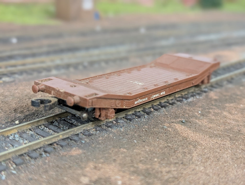 Hornby Dublo 00 Gauge 4652 Machine Wagon Lowmac Goods Wagon