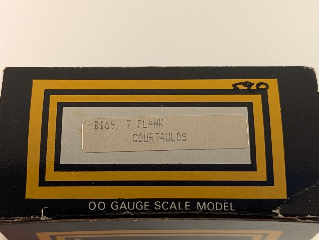Dapol B169 OO Gauge Courtaulds 7 Plank Wagon - Boxed