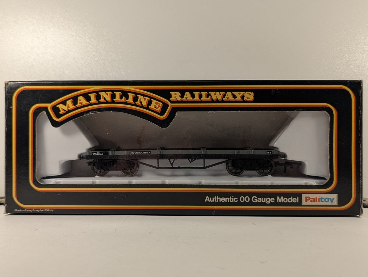 Mainline OO Gauge Bogie Bolster A Goods Wagon W107364 BR Unfitted Grey 937353