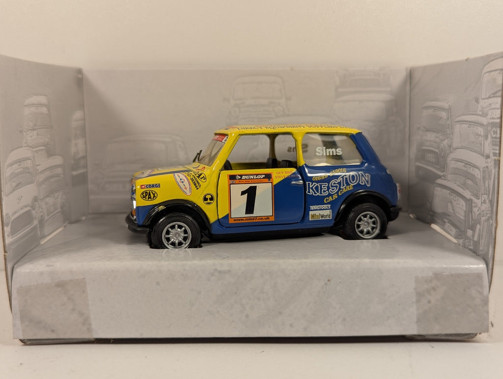 Corgi 1:36 Mini Seven-Mini Se7en Racing Club - Tim Sims Die-cast Model
