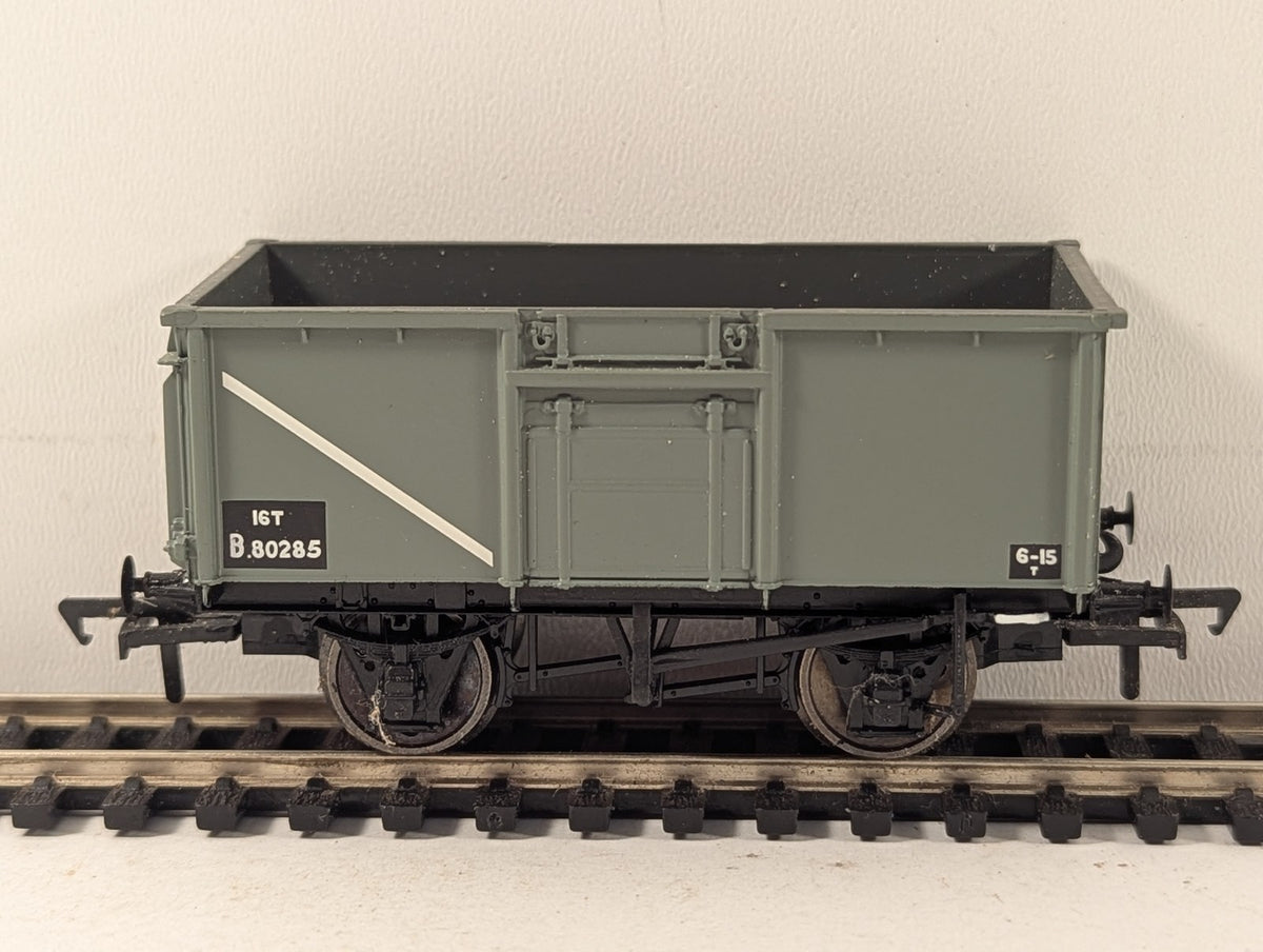 Bachmann OO Gauge BR 16-Ton Mineral Wagon Goods Wagon B80285 BR Grey