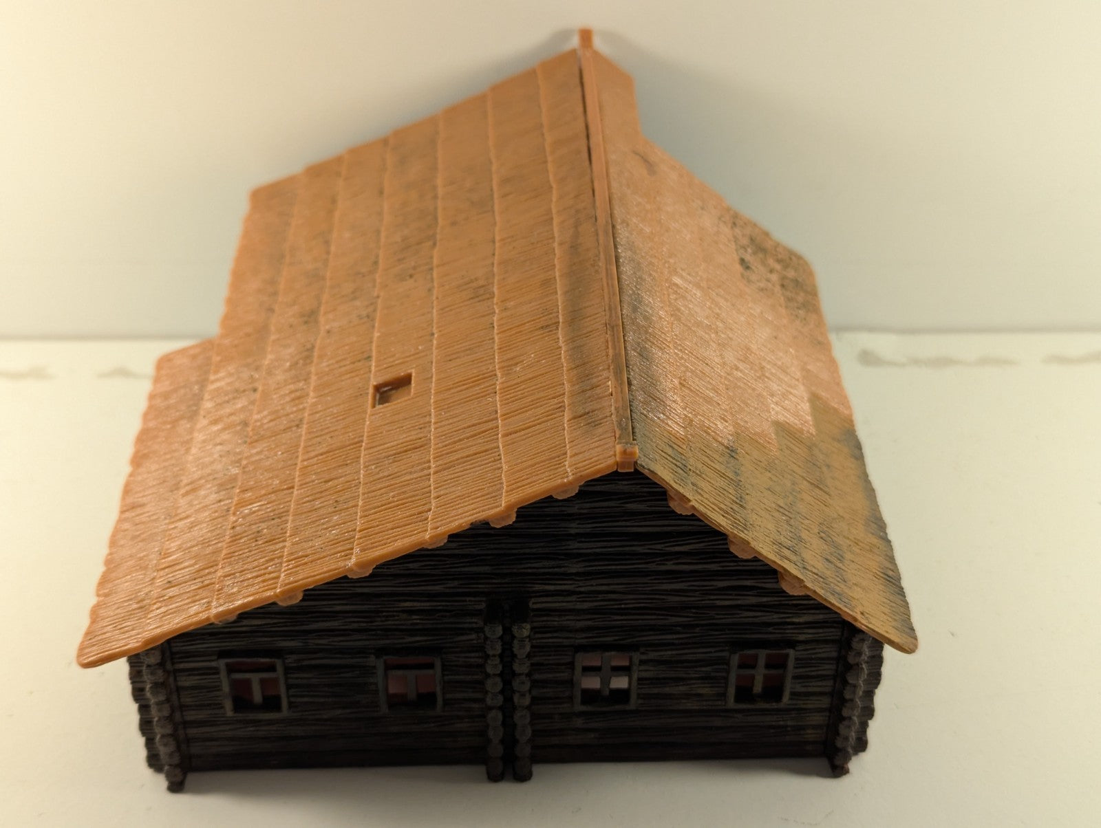 1:72 Scale Russian Izba Log House