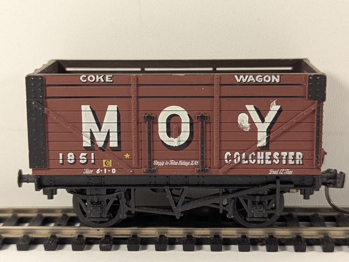 Mainline OO Gauge 12 Ton Coke Wagon 'Moy Colchester' Goods Wagon 1851