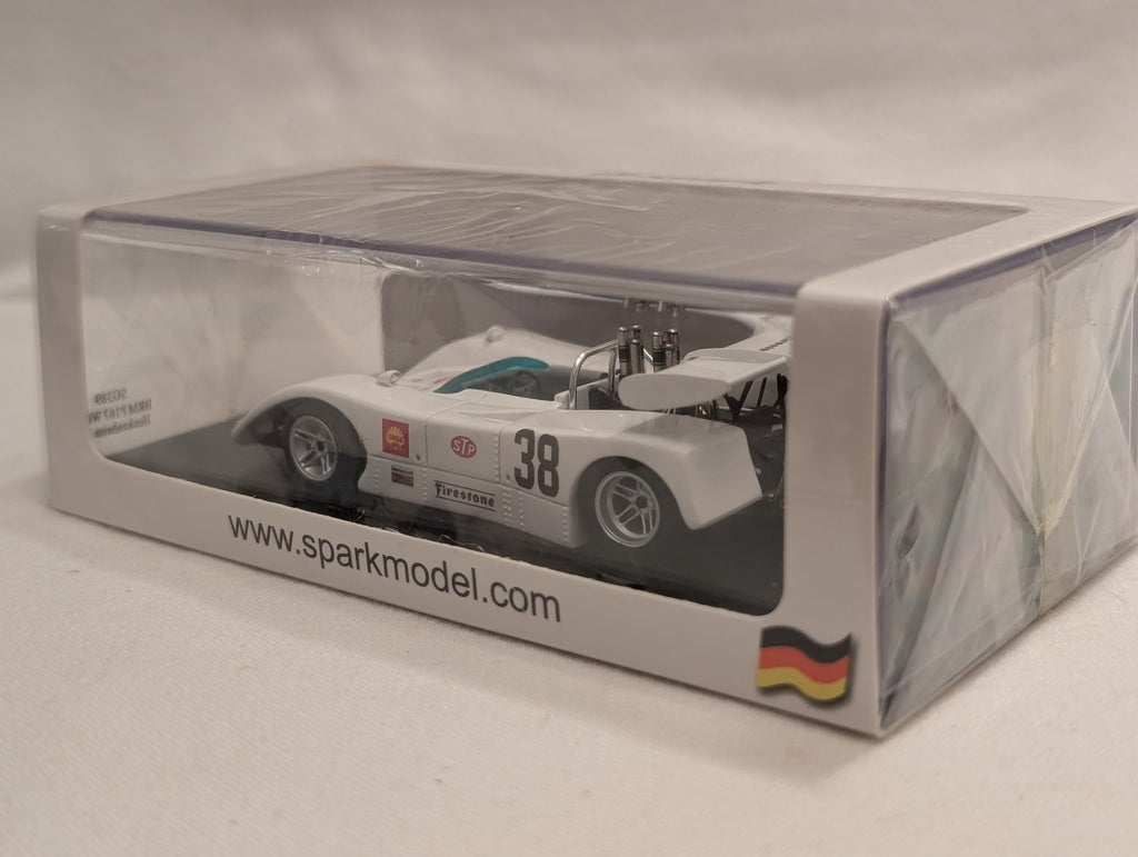 Spark BRM P167 Winner Hockenheim 1971 Die-cast Model Car 38 White SG389