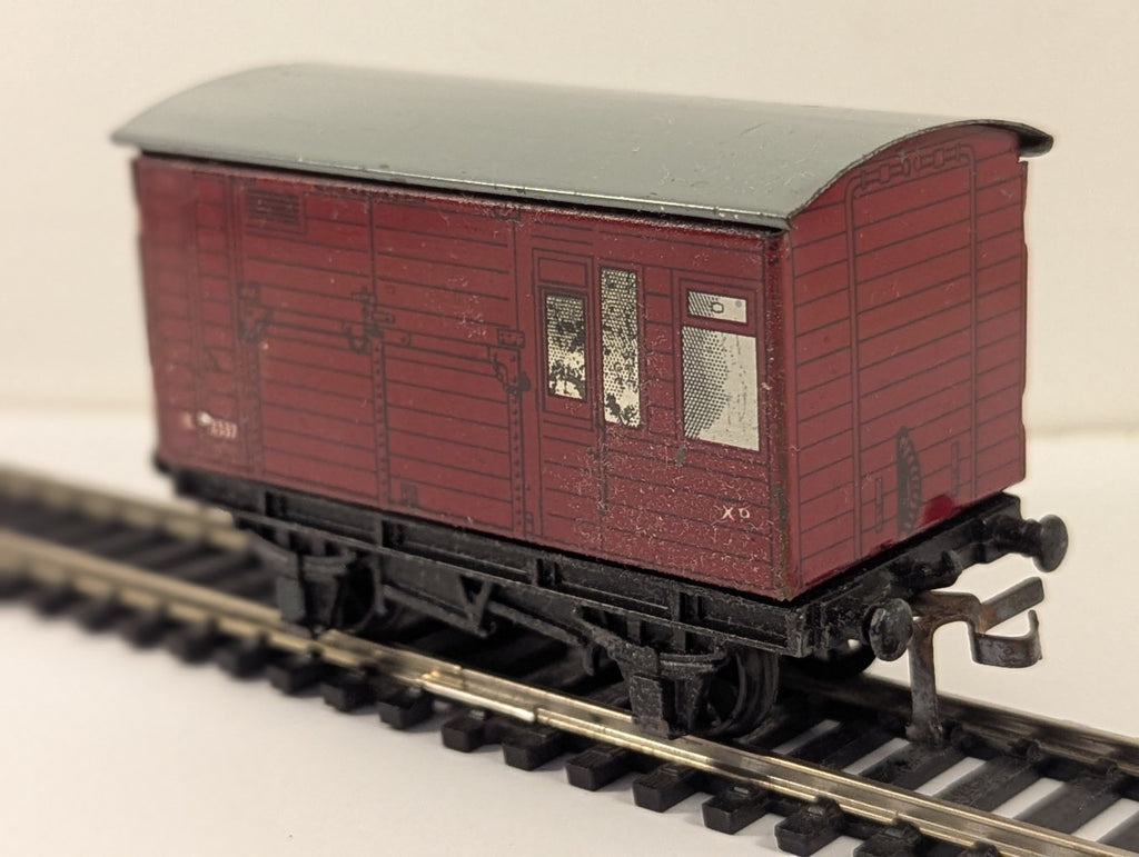 Hornby Dublo OO Gauge Tinplate Horse Box Wagon