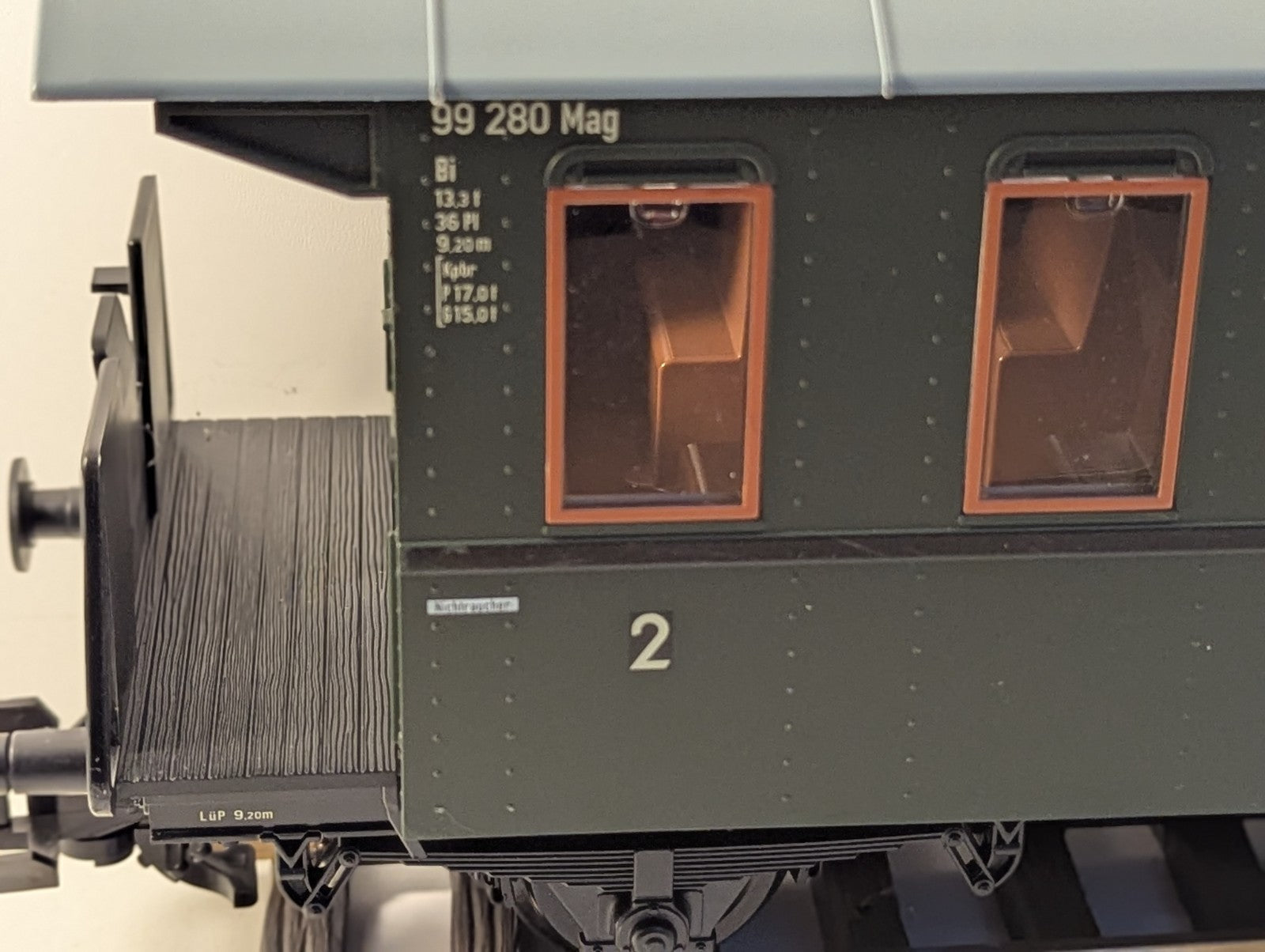 PIKO 37926 G Scale DR II Passenger Coach