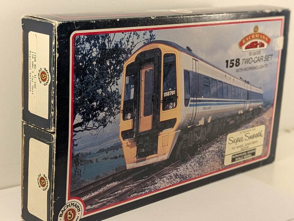 Bachmann OO Gauge Class 158 Diesel Multiple Unit 52791 & 57791 Regional Livery