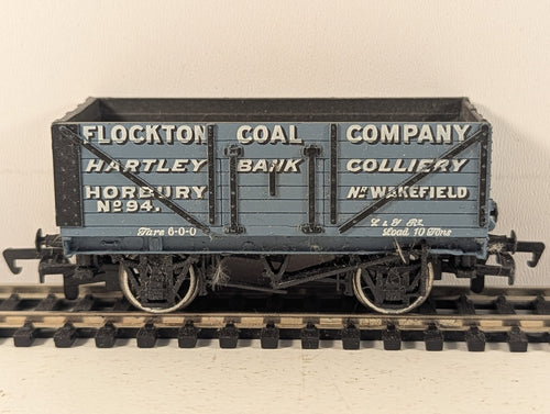 Bachmann OO Gauge 7 Plank Open Wagon Flockton Coal Company Goods Wagon 94