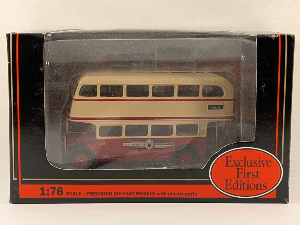 Exclusive First Editions (EFE) AEC RT Bus – St. Helens Livery – 1:76 Scale