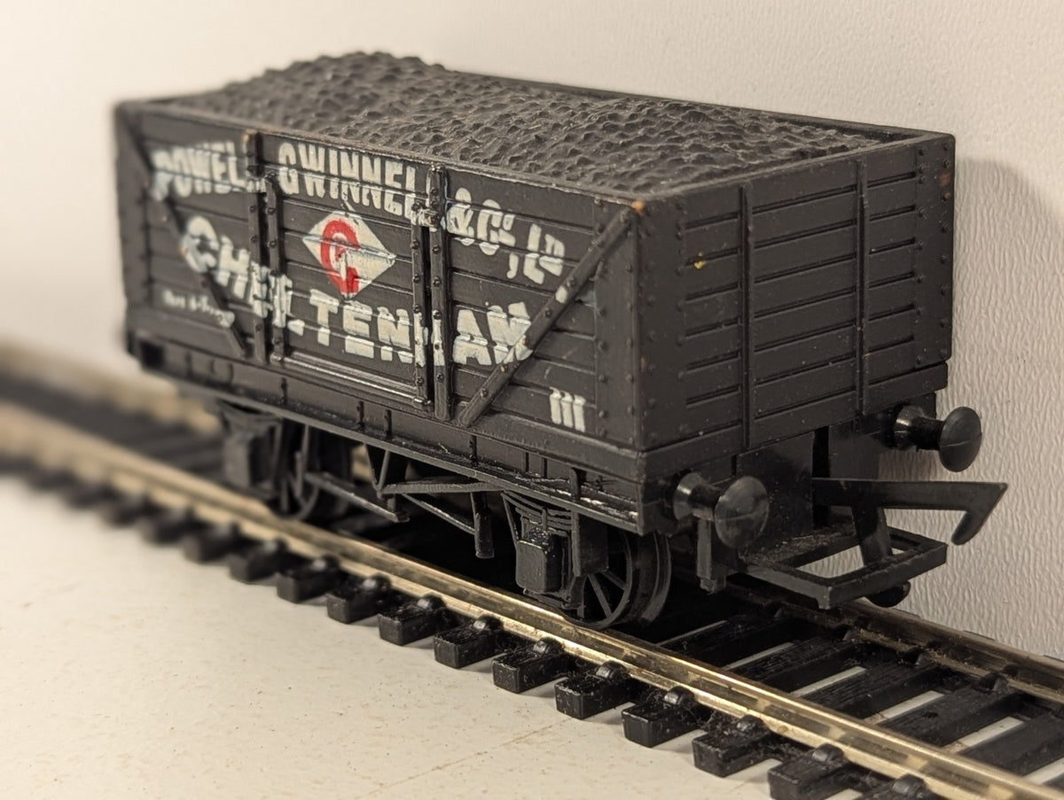 Graham Farish OO Gauge Powell Gwinnell & Co. Ltd 7 Plank Wagon Open