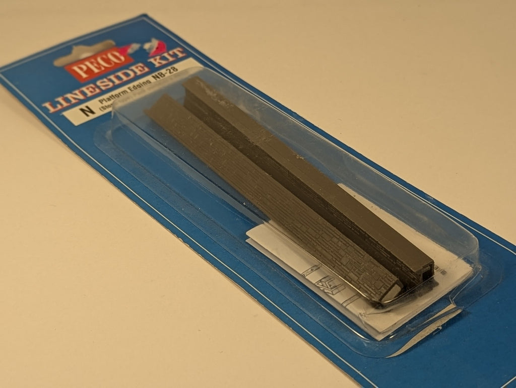 Peco N Gauge Platform Edging (Stone type) Lineside Kit NB-28