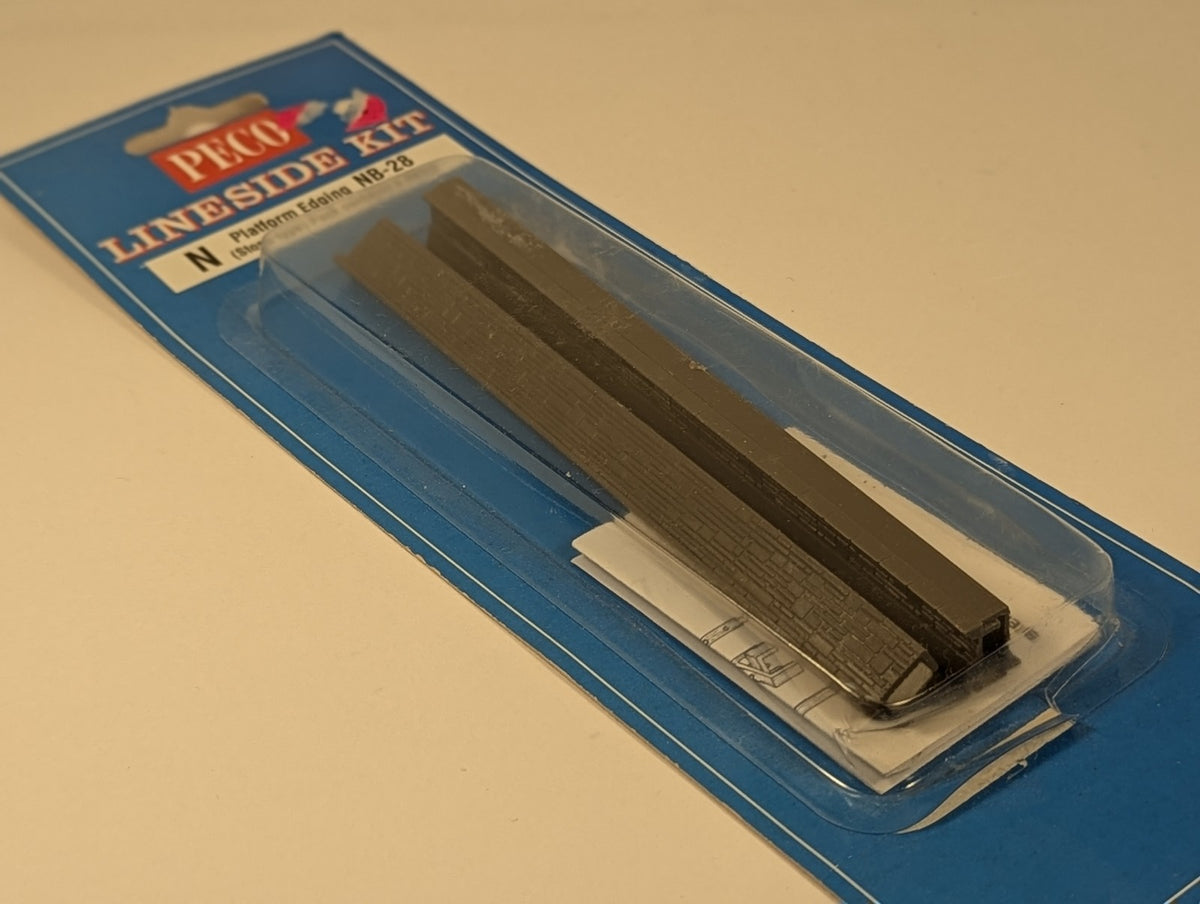 Peco N Gauge Platform Edging (Stone type) Lineside Kit NB-28