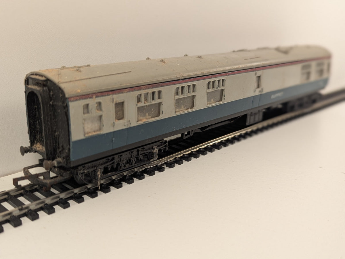 Hornby R729 OO Gauge BR Mk1 Buffet Coach No.1825 – Blue & Grey – Needs a Clean