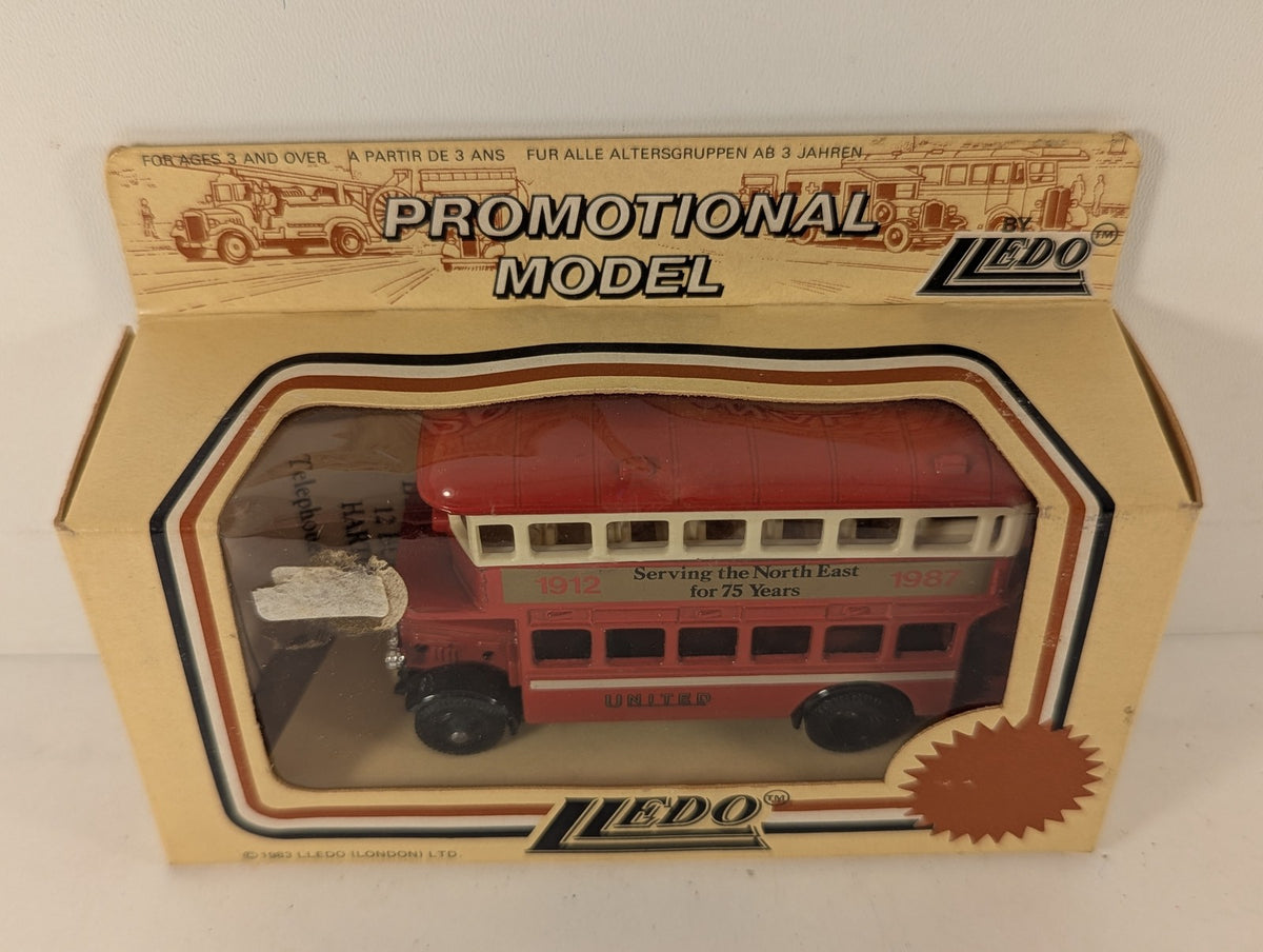 Lledo AEC Double Decker Bus Die-cast Model United Automobile Services