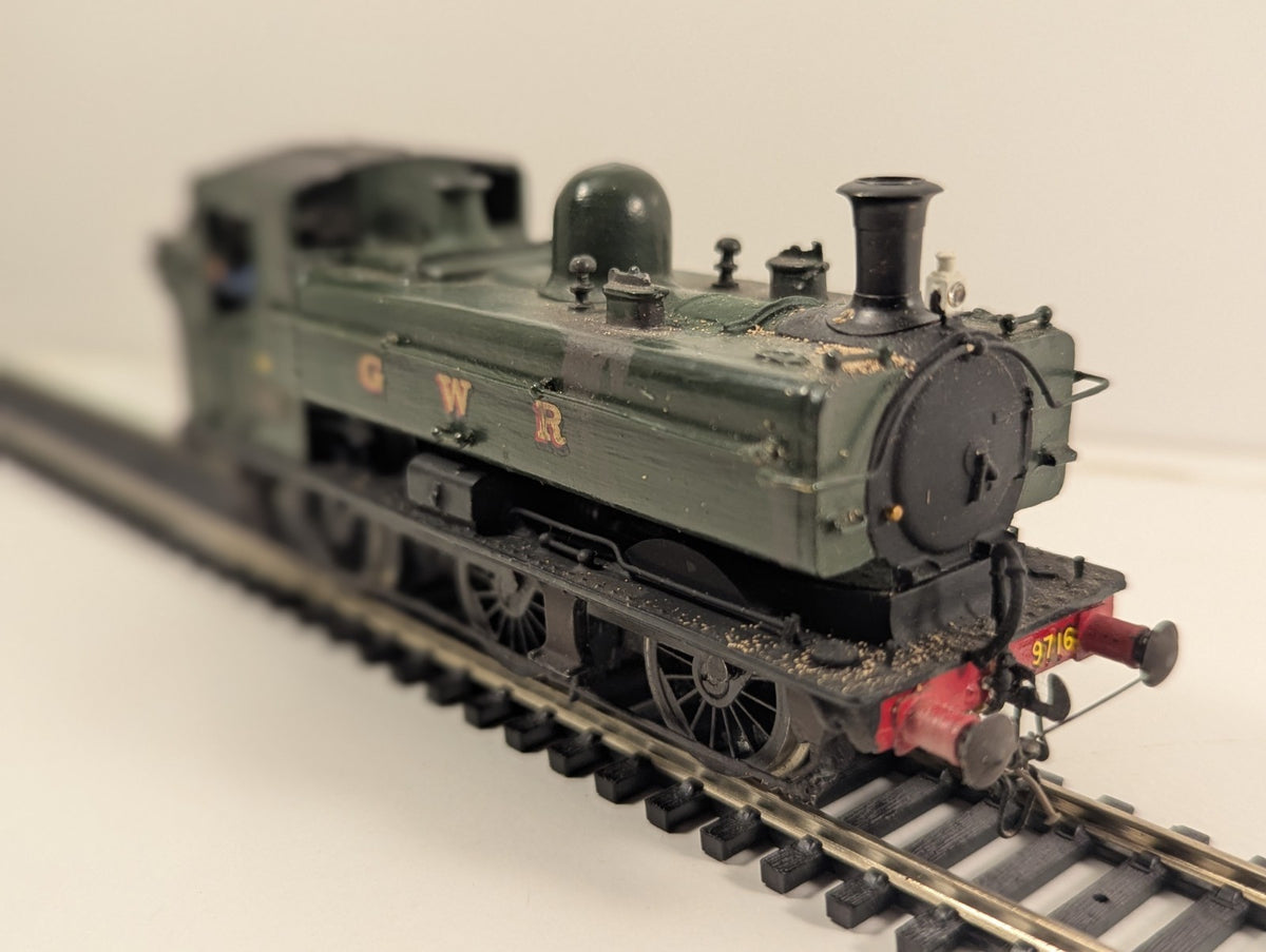 Kitbuilt GWR 57xx Class 0-6-0PT Pannier Tank No. 9716 – Poor Runner