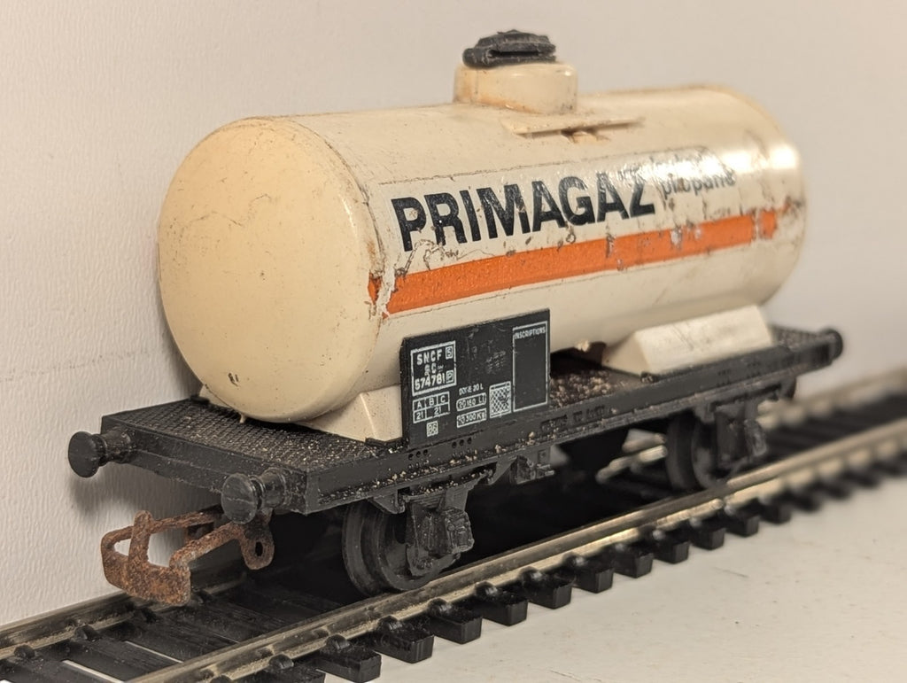 Jouef HO Gauge Primagaz Butane Propane Tanker Tank Wagon 574781 649