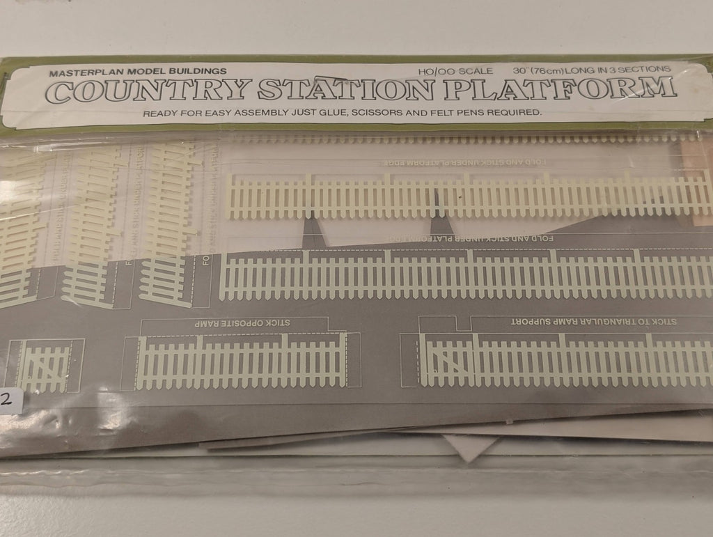 Masterplan Model Buildings Country Platform – OO Gauge