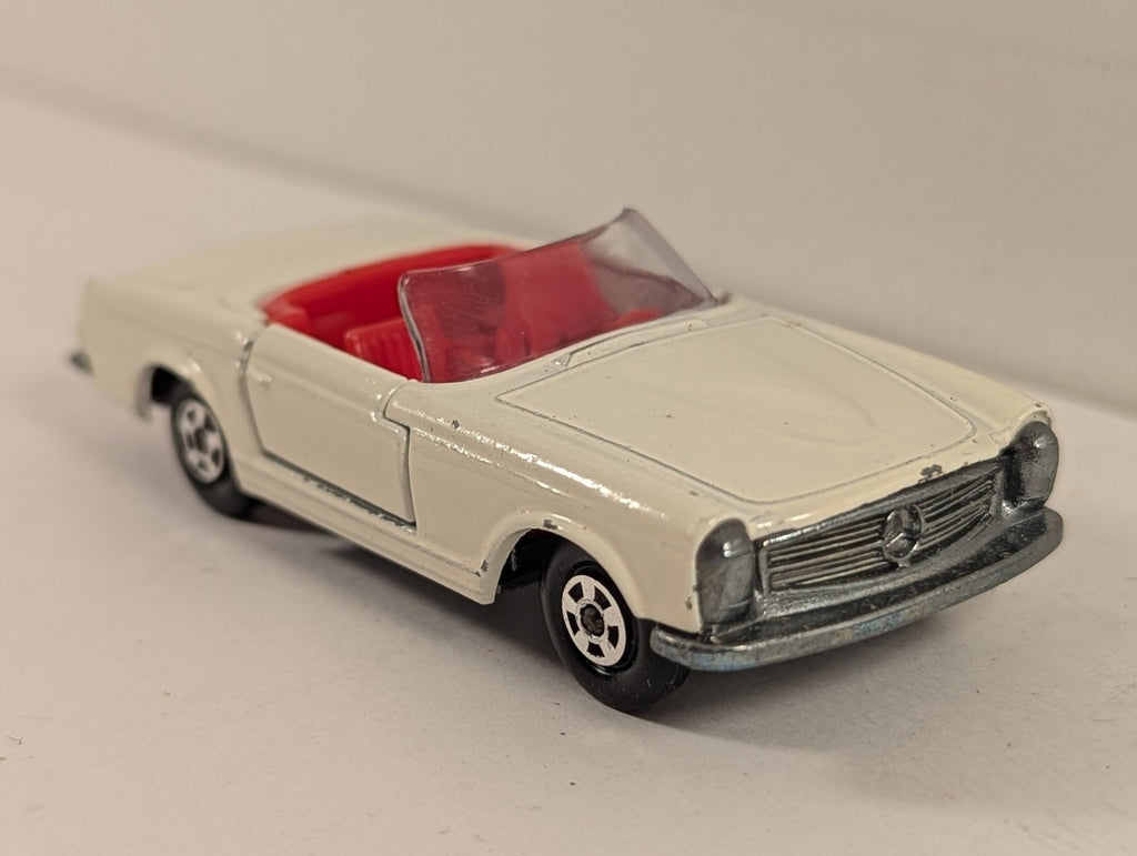 Matchbox Mercedes 230 SL Die-cast Model Car BB-A 716 White with red interior 27