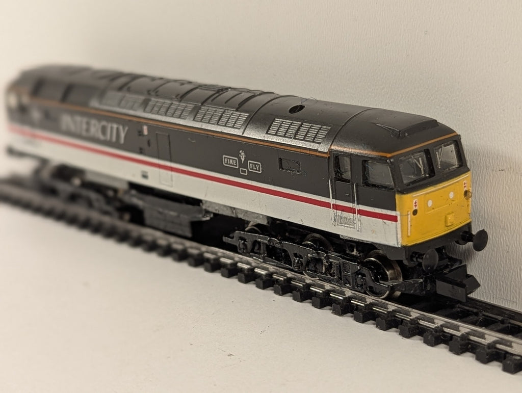 Graham Farish N Gauge Class 47 Diesel Locomotive 47834 InterCity Swallow