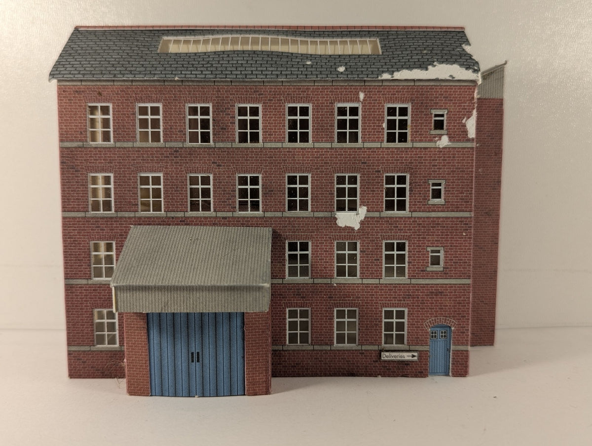 Metcalfe OO Gauge Red Brick Mill Building PO284