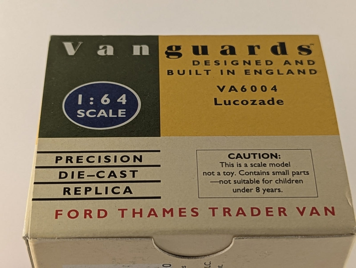Vanguards 1:64 Ford Thames Trader Van Die-cast Model Lucozade VA6004