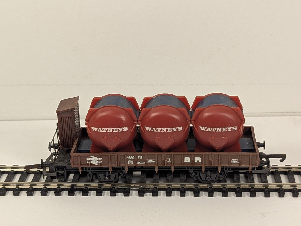 Lima OO Gauge Watneys 3-Tank Beer Wagon Goods Wagon P880 513