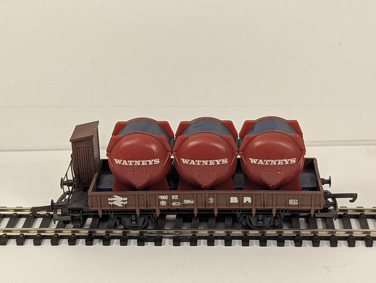 Lima OO Gauge Watneys 3-Tank Beer Wagon Goods Wagon P880 513