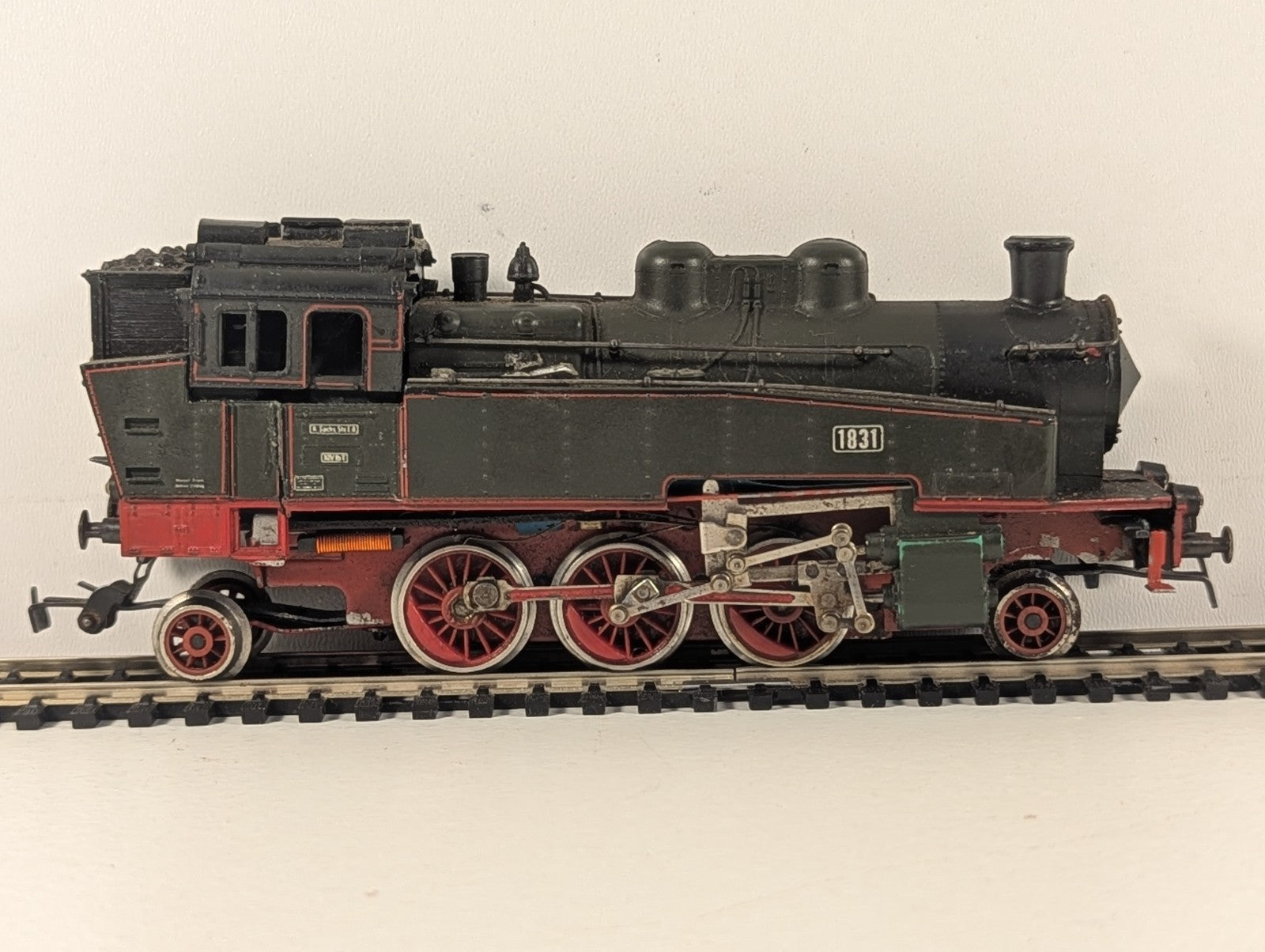 Gützold HO Gauge Saxon XIV HT No.1831 Steam Locomotive Body Loose