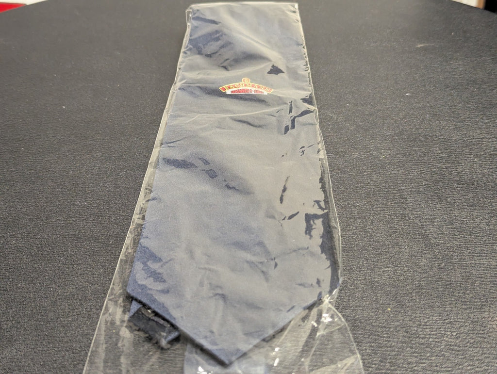BACHMANN BRANCH LINE NAVY BLUE COLLECTORS / UNIFORM TIE 100% SILK  - BNIP