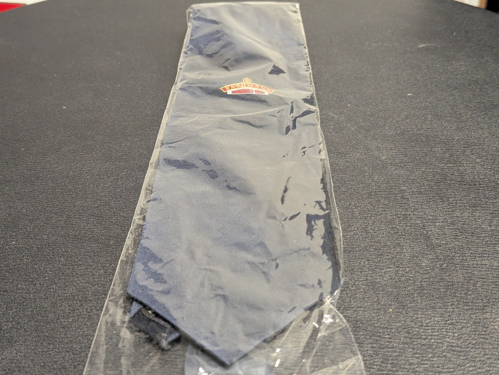 BACHMANN BRANCH LINE NAVY BLUE COLLECTORS / UNIFORM TIE 100% SILK  - BNIP