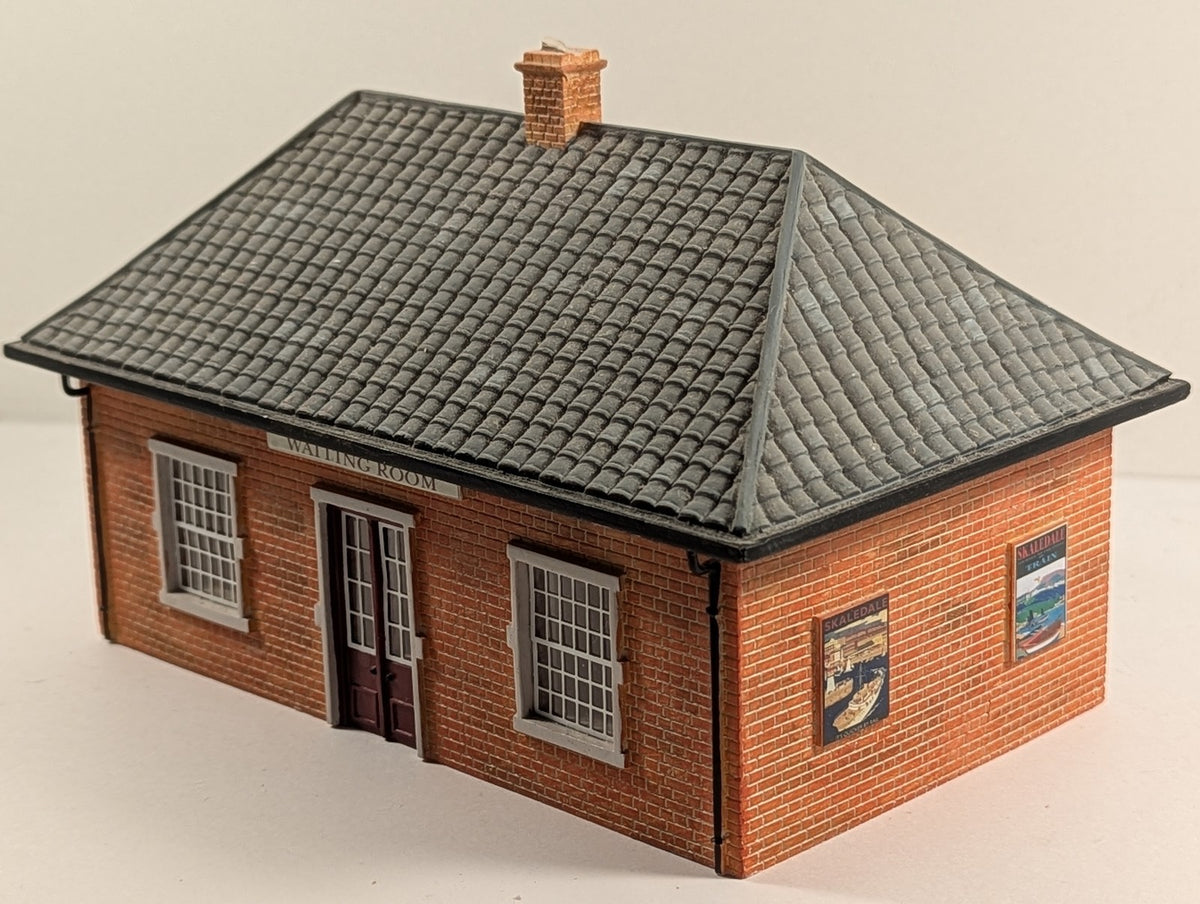 Hornby OO Gauge Skaledale Waiting Room Building Red Brick