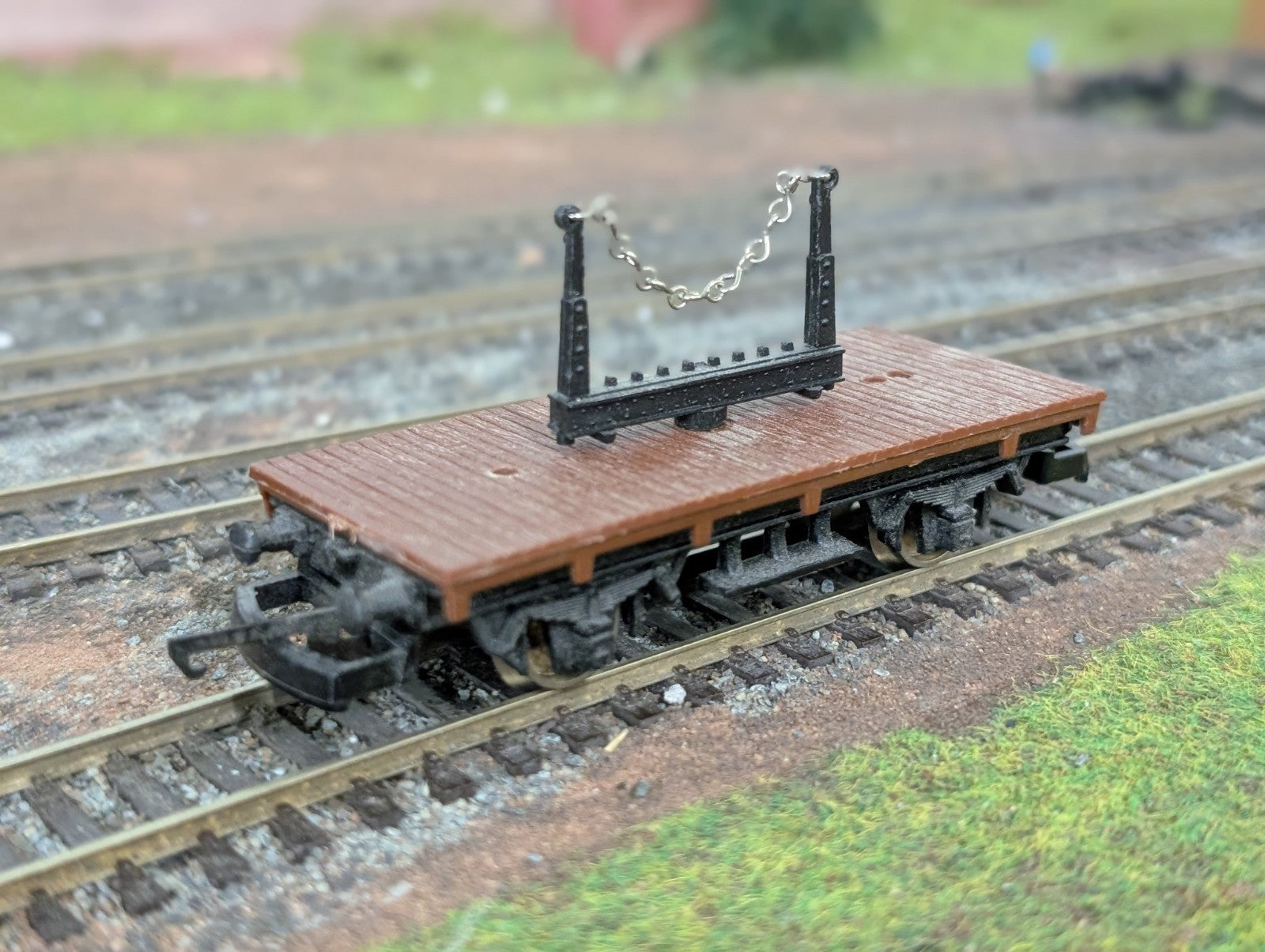 Lima 305681a3 BHA Bogie Steel Curtain Sided Wagon