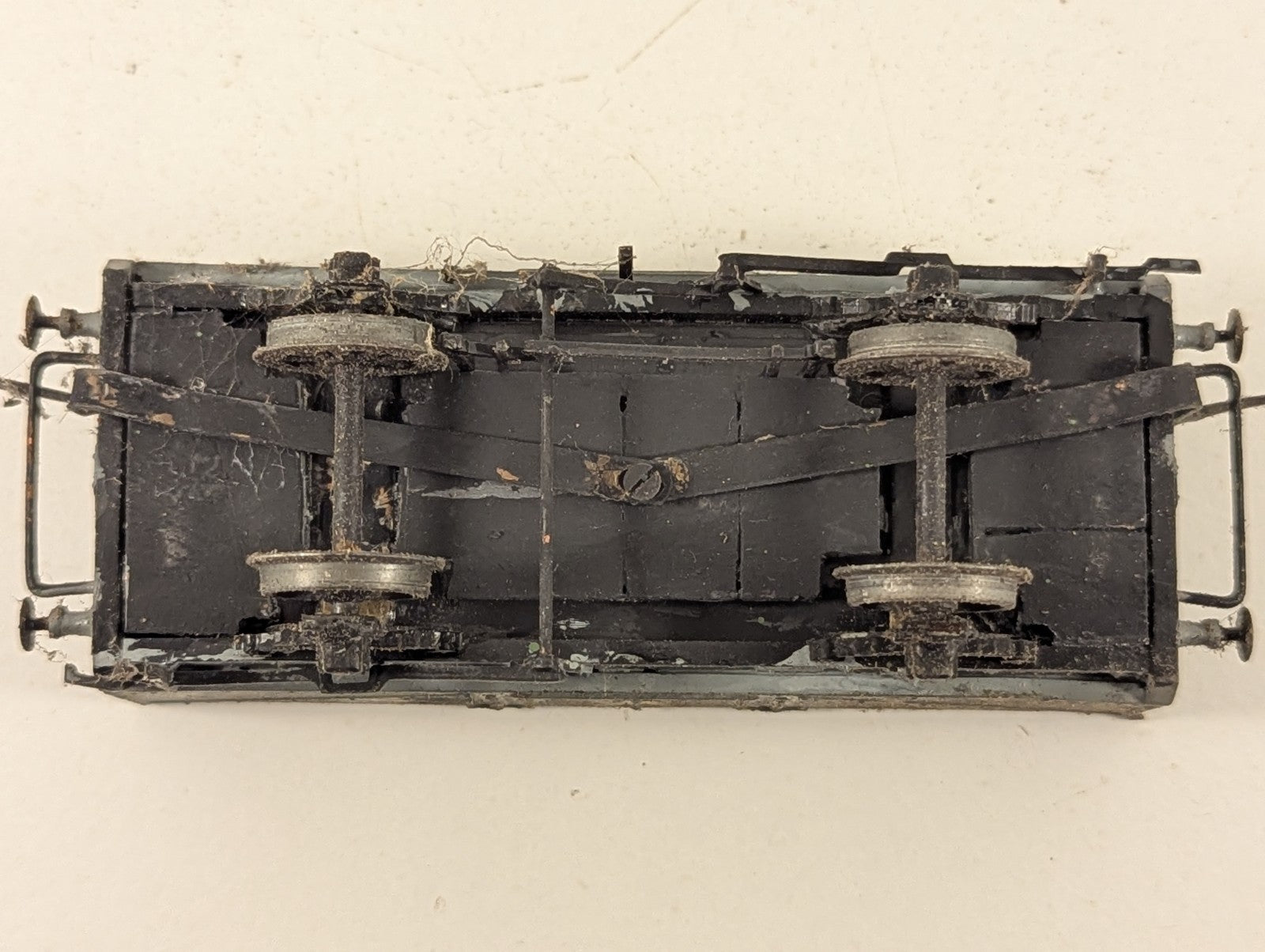 Kitbuilt OO Gauge 5 Plank Open Wagon Goods Wagon 138576 LMS Grey
