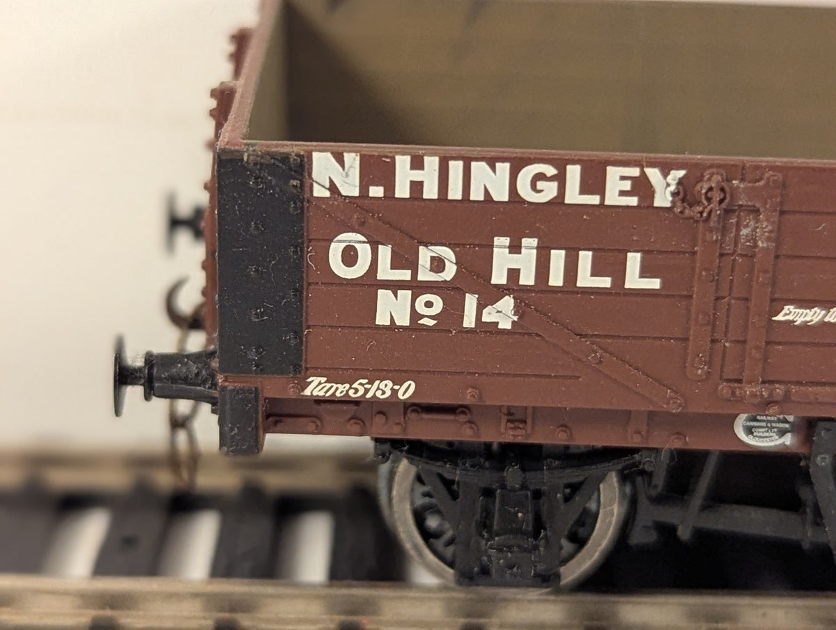 Bachmann OO Gauge 7 Plank Open Wagon N. Hingley & Sons Ltd Goods Wagon 14