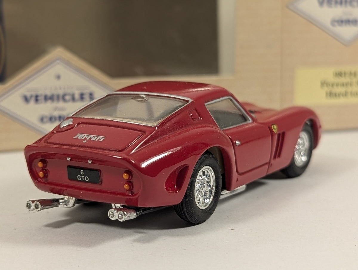 Corgi 1:43 Ferrari 250 GTO Diecast Model Car 6 GTO Red 98124
