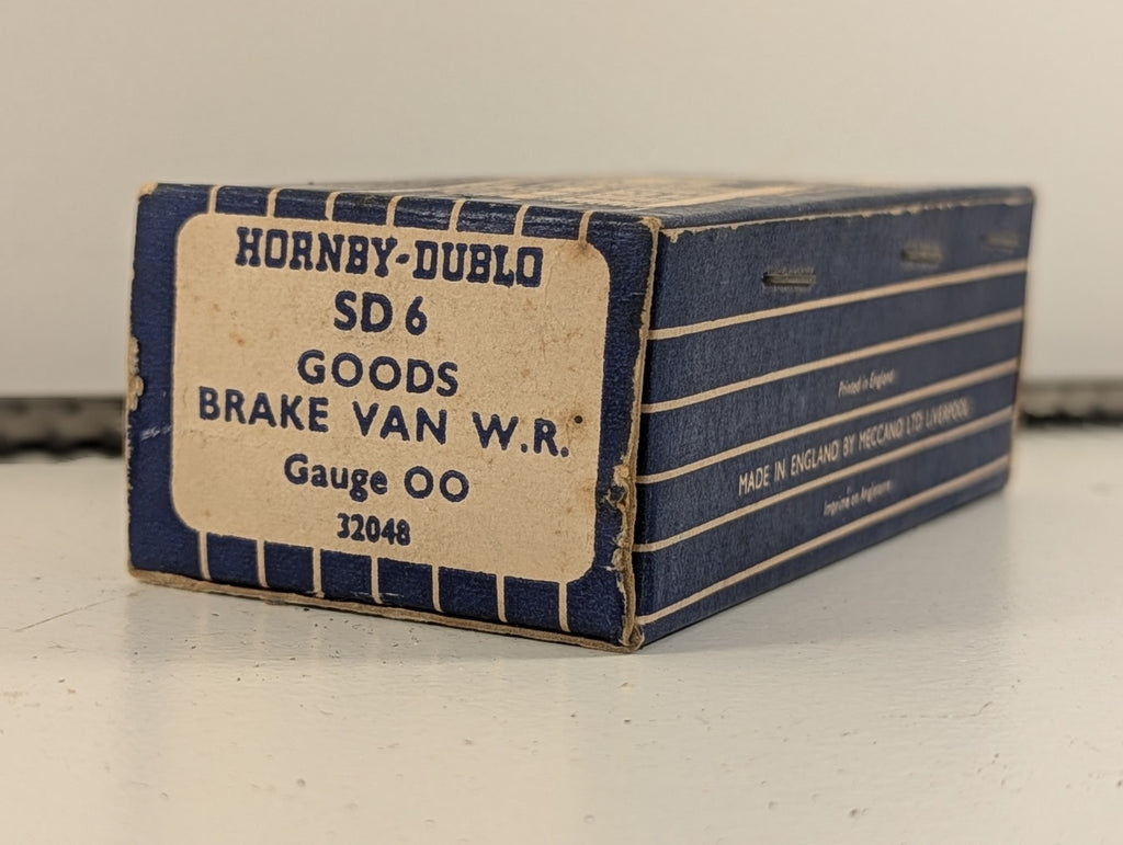 Hornby Dublo 32048 OO Gauge WR Grey GWR Toad Brake Van - Boxed