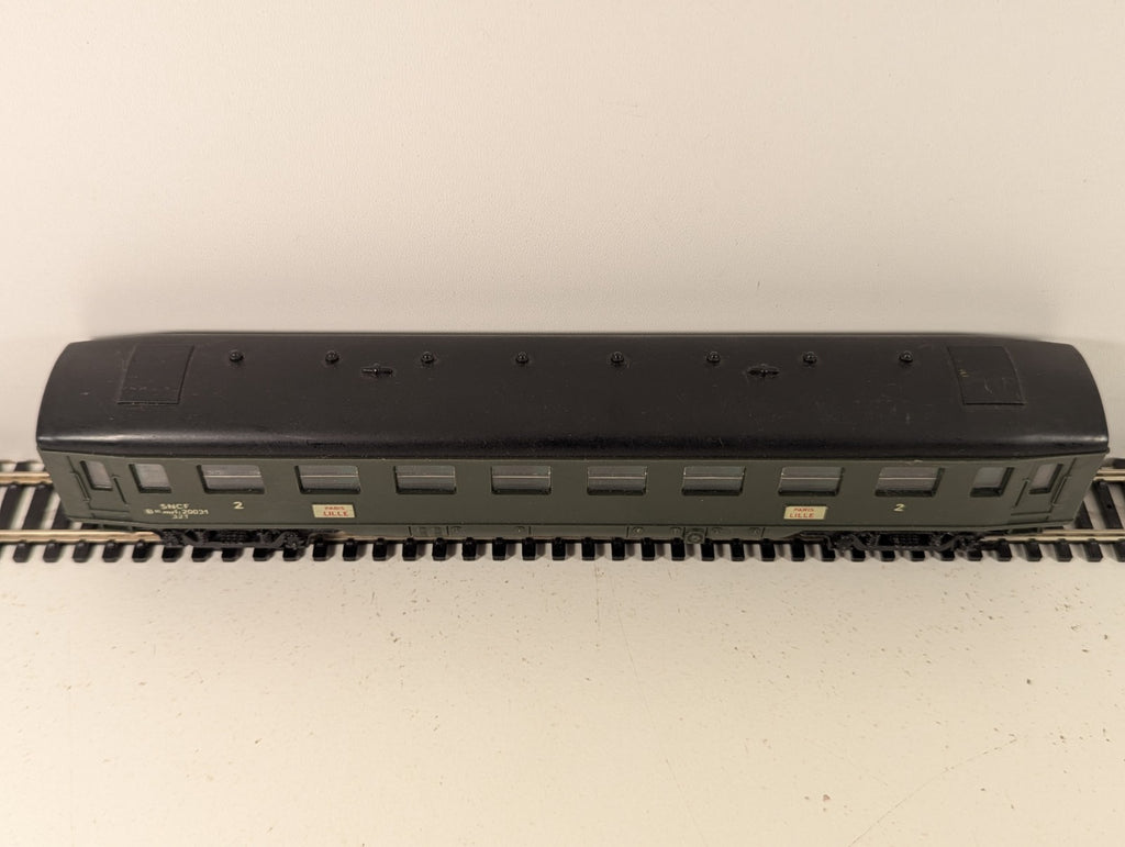 Hornby Acho HO Gauge Green 733 SNCF 2nd Class Coach